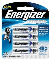 Battery Energizer Lithium L91 Aa Bp4