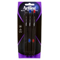 Pen Artline Supreme 1.0Mm Retractable Asst Pk3