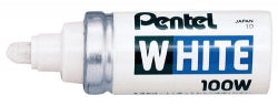 Marker Pentel X100W Stubby White