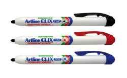Marker Artline 703 Clix Retract Perm Fine Black
