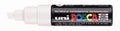 Marker Uni Posca Pc8K Chisel Tip White