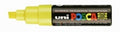 Marker Uni Posca Pc8K Chisel Tip Yellow
