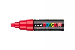 Marker Uni Posca Pc8K Chisel Red