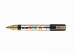 Marker Uni Posca Pc5M Bullet Tip Gold