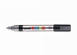 Marker Uni Posca Pc5M Bullet Silver