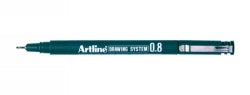 Pen Artline Drawing System 238 Black (0.8Mm)