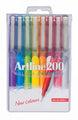 Marker Artline 200 Brights F  0.4Mm Wlt8