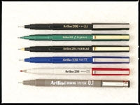 Marker Artline 220 Superfine Point Asst 0.2Mm