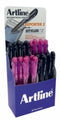 Pen Artline Stylus Reporter 7370 Bp Retract Blue Display