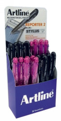 Pen Artline Stylus Reporter 7370 Bp Retract Blue Display