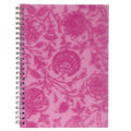 Notebook Spirax A4 Pp 532  Flocked Pink 240Pg