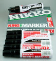 Marker Nikko King Chisel 12Mm Black