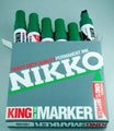 Marker Nikko King Chisel 12Mm Green