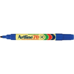 Marker Artline 70 Permanent 1.5Mm Bullet Nib Blue