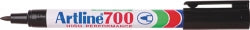 Marker Artline 700 Permanent 0.7mm Bullet Nib Black
