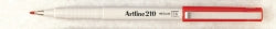Marker Artline 210 Medium Red 0.6Mm