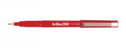 Marker Artline 200 Fine Red 0.4Mm
