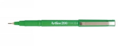 Marker Artline 200 Fine Green 0.4Mm