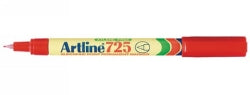 Marker Artline 725 Permanent Fine Point Red