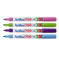 Marker Artline 700 Brights 4 Asst Bx12