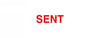 X-Stamper 1567 Sent Red