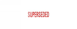 X-Stamper 1366 Superceded Red