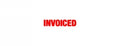 X-Stamper 1532 Invoiced Red