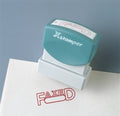 X-Stamper 1534 Entered/Date/By