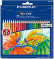 Pencil Coloured Staedtler Noris Club Pk24