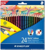 Pencil Coloured Staedtler Noris Colour Pk24
