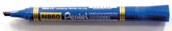 Marker Pentel N860 Chisel Blue