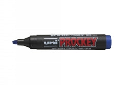 Marker Uni Prockey Pm126 Chisel Blue