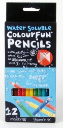 Pencil Coloured Micador Colourfun Water/Sol Bx12