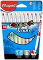 Marker Brush Felt Tip Maped Color'Peps 10'S