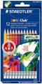 Pencil Coloured Staedtler Noris Club Erasable 12'S