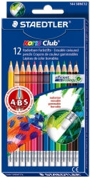 Pencil Coloured Staedtler Noris Club Erasable 12'S