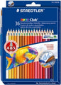 Pencil Coloured Staedtler Noris Aquarell 36'S