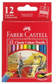 Pencils Coloured Faber-Castell Classic 12'S W/Gold Half