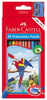 Pencil Coloured Faber R/Range Water/Col Pk24