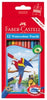 Pencil Coloured Faber R/Range Water/Col Pk12