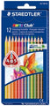 Pencil Coloured Staedtler Triplus Slim'S 12'S