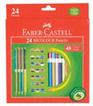 Pencil Coloured Faber Biocolour 24'S