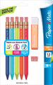 Pencil Mechanical Papermate Mates 1.3Mm Plus Leads & Erasers Pk5