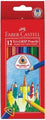 Pencil Coloured Faber Tri-Grip 12'S