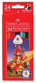 Pencils Coloured Faber Castell Tri Grip 24'S