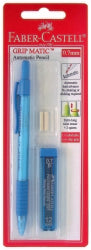 Pencil Mechanical Faber 0.5Mm Gripmate Auto With Twist Eraser Asst