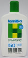 Sunscreen Hamilton 250Ml Active Family Lotion Spf50+ Bottle