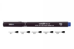 Pen Drawing Uni Pin 200 Fine Line 0.4Mm Black