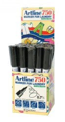 Marker Laundry Artline #750 Disp 24 + 12 Free
