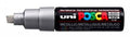 Marker Uni Posca Pc8K Chisel Tip Silver